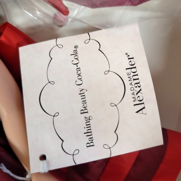 Madame Alexander 36025 Bathing Beauty 10'' Coca Cola 27/1000 New in Box w Damage - Picture 5 of 11